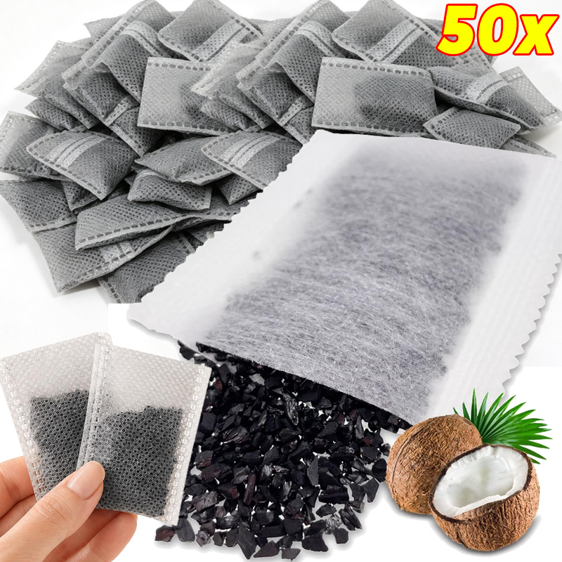 Activated Carbon Bag - 5/50x Kantong Karbon Aktif Arang Kelapa