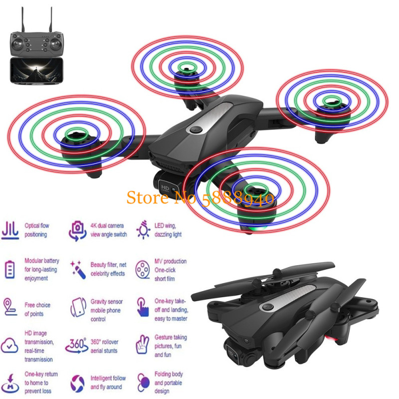 Drone RC WIFI FPV Kamera Ganda - Overflow Box Dual ulasan dan harga