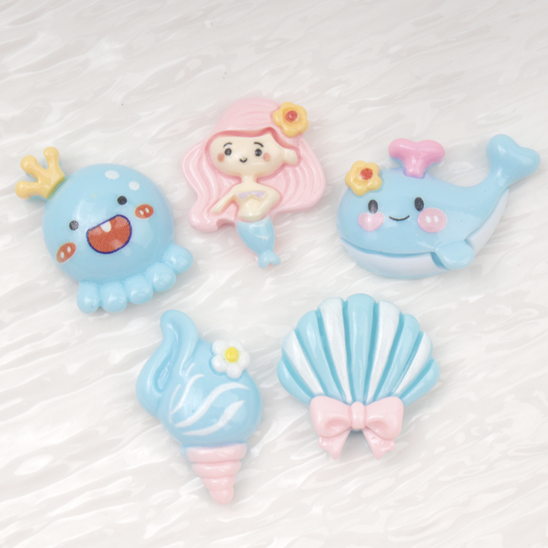 10/100Pcs Resin Cantik Warna B - Marine Aquarium Decorations ulasan dan harga