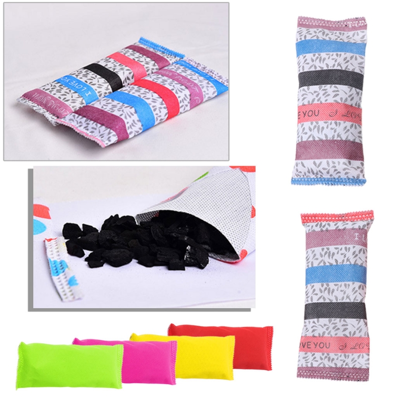 2Pcs bambu tas arang sepatu ba - Activated Carbon Bag ulasan dan harga