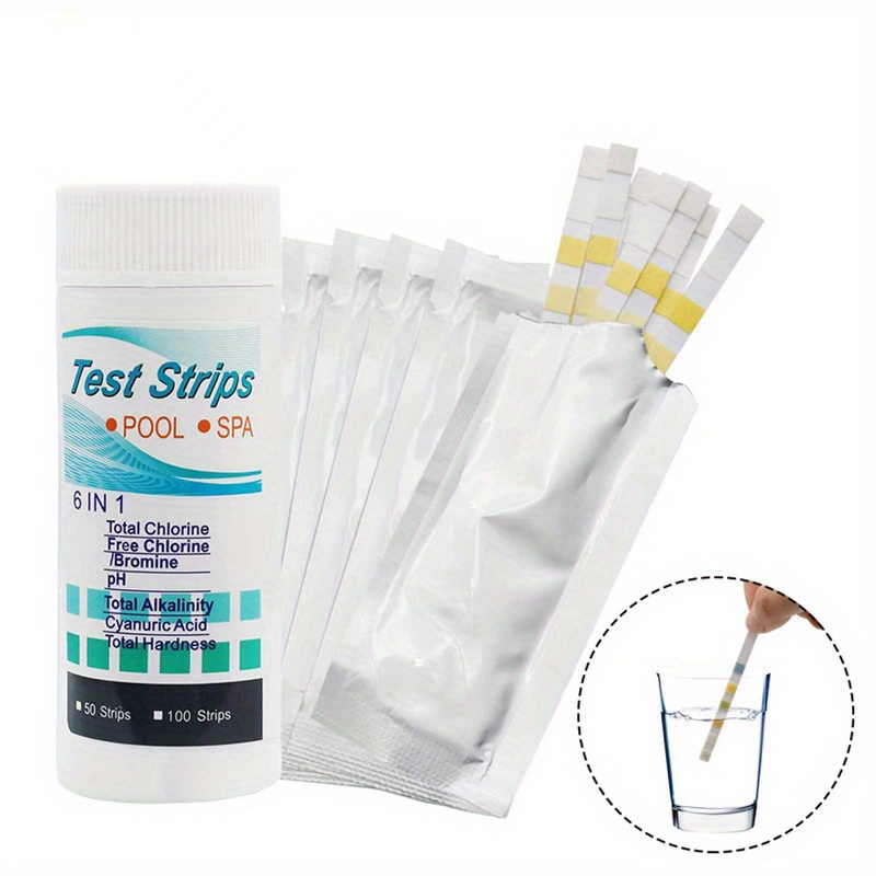 Strip Uji Air Kolam Renang & S - Marine Aquarium Bacteria ulasan dan harga