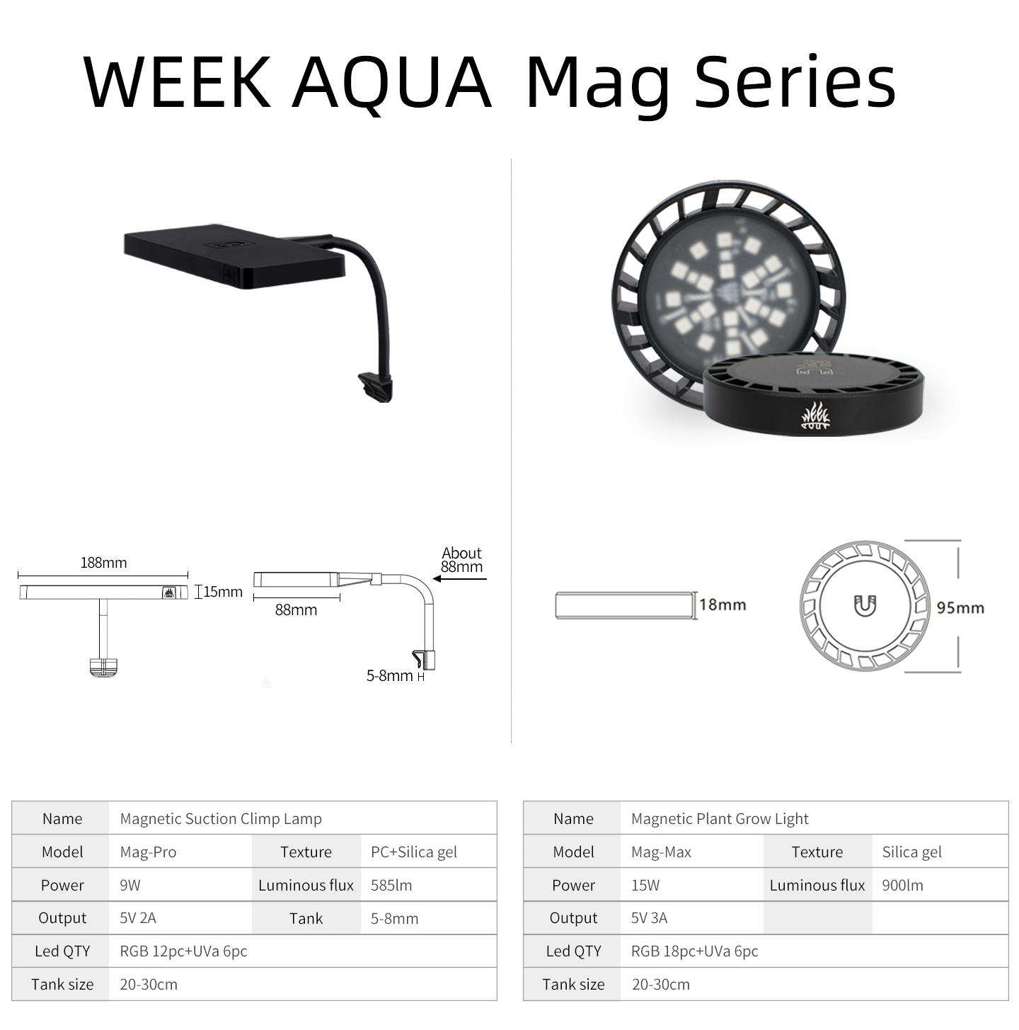 Lampu Tanam Akuarium WEEK AQUA - Marine Aquarium Uv Light ulasan dan harga