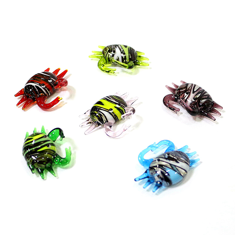 Figurin Kepiting Kaca Mini Luc - Marine Aquarium Japan ulasan dan harga
