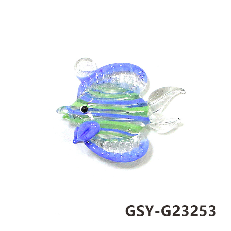 2 kotak kaca liontin kecil ika - Marine Aquarium Decorations ulasan dan harga
