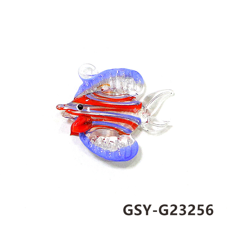 2 kotak kaca liontin kecil ika - Marine Aquarium Decorations ulasan dan harga