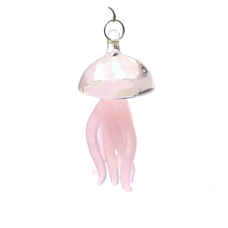 Pink Ubur-ubur Kaca Liontin Lu - Marine Aquarium Decorations ulasan dan harga